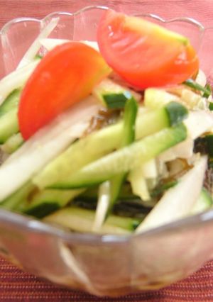 もずくの和え物-レシピのメイン写真