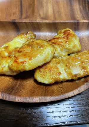鶏むね肉のマヨカレーソース炒め☆-レシピのメイン写真