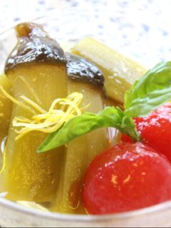 茄子とミニトマトのマリネ ~レモン風味~-レシピのメイン写真