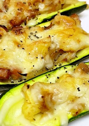 発酵×発酵・ズッキーニのチーズ焼き-レシピのメイン写真