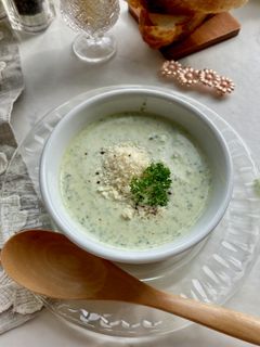 さわやかなパセリと豆腐の冷たいポタージュ-レシピのメイン写真