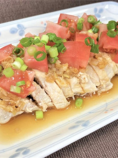 レンジでできる!ヘルシーよだれ鶏-レシピのメイン写真