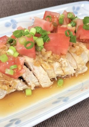 レンジでできる!ヘルシーよだれ鶏-レシピのメイン写真