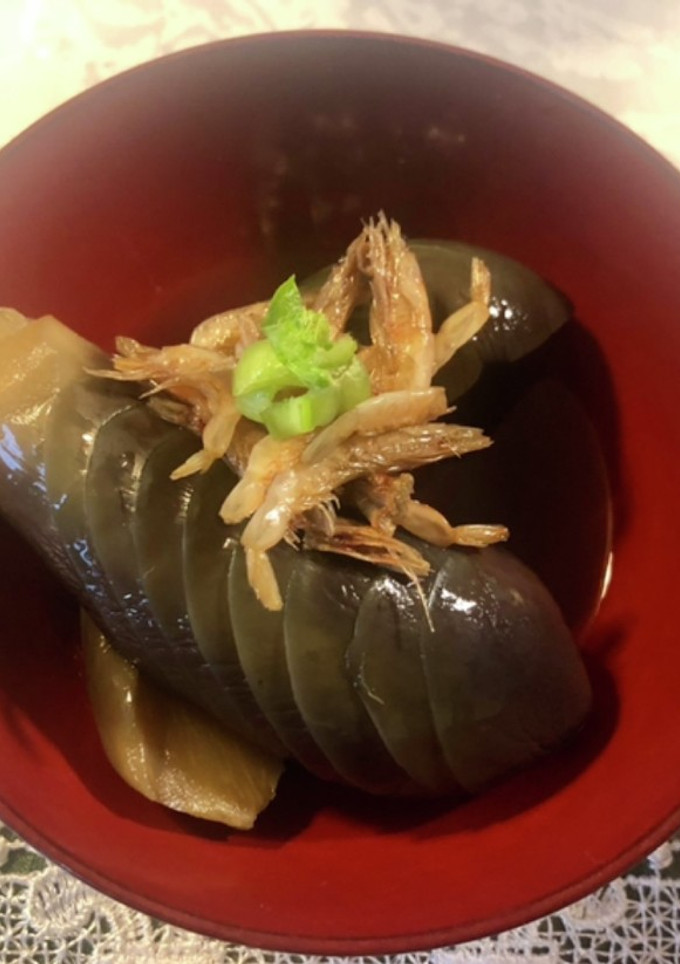 ナスと桜えびの煮物-レシピのメイン写真