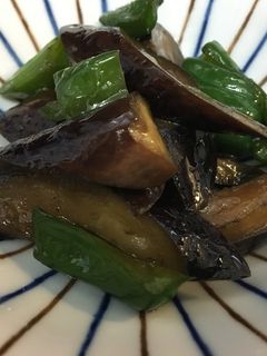 ナスとピーマン炒め-レシピのメイン写真