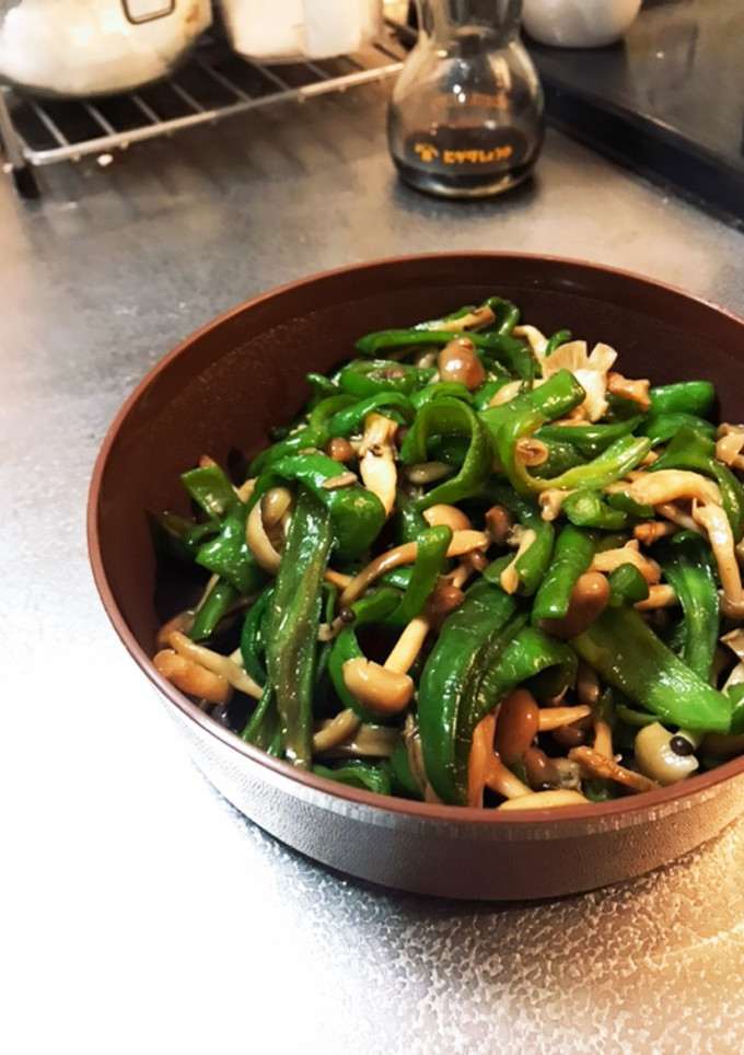 ししとうとしめじの炒め常備菜-レシピのメイン写真