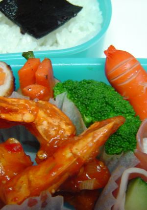 エビチリ　お弁当の１品-レシピのメイン写真