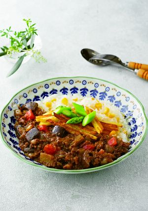 北海道野菜のドライカレー-レシピのメイン写真