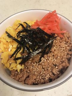 鶏そぼろ丼☆-レシピのメイン写真