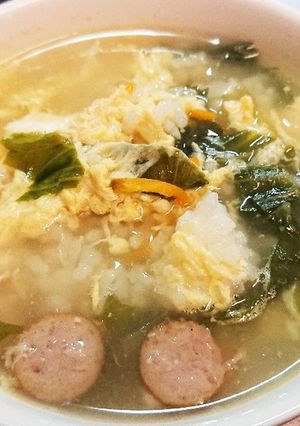 チーズ風味の洋風雑炊-レシピのメイン写真