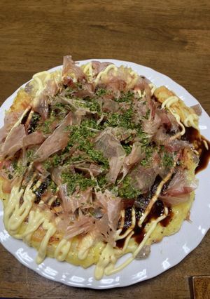 大和芋でフワフワお好み焼き-レシピのメイン写真
