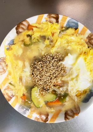 全てレンジはちみつ酢味噌味豚平焼き風-レシピのメイン写真