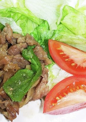 ししとう＆豚肉の炒めもの-レシピのメイン写真