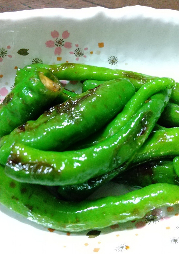ししとうのしょう油炒め-レシピのメイン写真