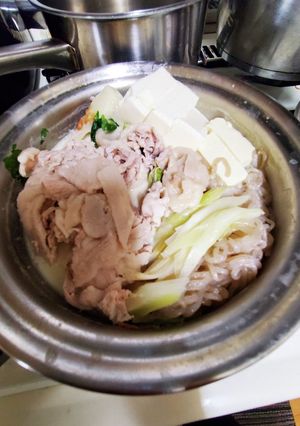 夏でも疲れた胃に！豆乳鍋-レシピのメイン写真