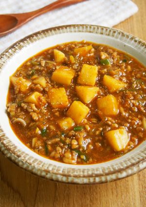 10分で完成シャキシャキ食感！麻婆長芋♪-レシピのメイン写真