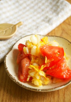トマト・白菜のナムル♪【簡単副菜】-レシピのメイン写真