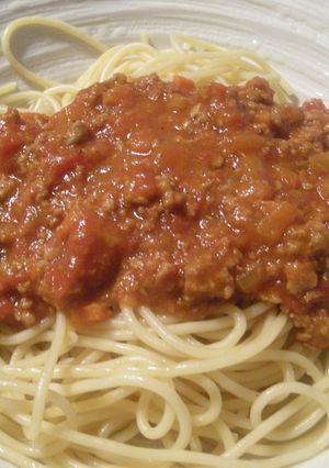 ミートスパゲティ-レシピのメイン写真