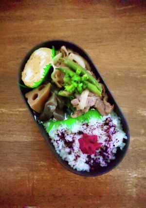 JK☆塩ダレ焼き肉弁当♪-レシピのメイン写真