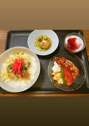 ヨウサマの減塩牡蛎の玉子丼-レシピのメイン写真
