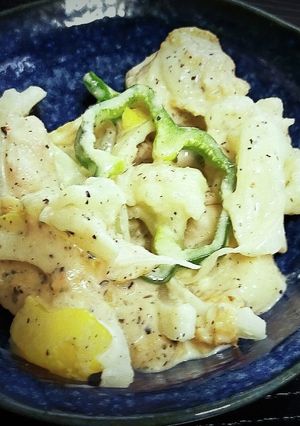 ベビーホタテ野菜のゴマ味噌マヨネーズ和え-レシピのメイン写真