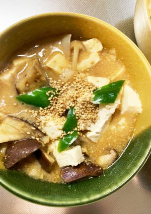 豚こまごま味噌坦々麺味麻婆豆腐茄子-レシピのメイン写真