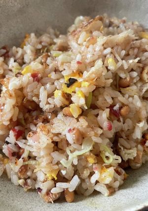梅納豆チャーハン-レシピのメイン写真