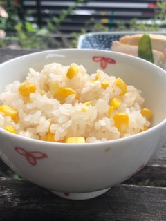 簡単*夏のごはん*とうもろこしごはん-レシピのメイン写真