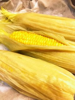 蒸し器なしでも皮付きとうもろこし蒸し-レシピのメイン写真