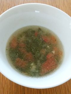 モロヘイヤとトマトのスープ-レシピのメイン写真
