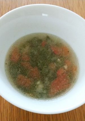 モロヘイヤとトマトのスープ-レシピのメイン写真