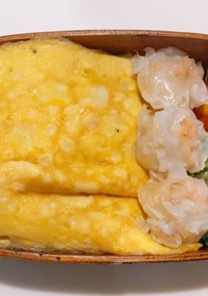 めくるとビックリ生姜焼き弁当-レシピのメイン写真
