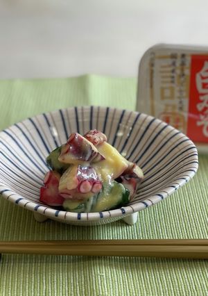 タコのからし酢みそ和え-レシピのメイン写真