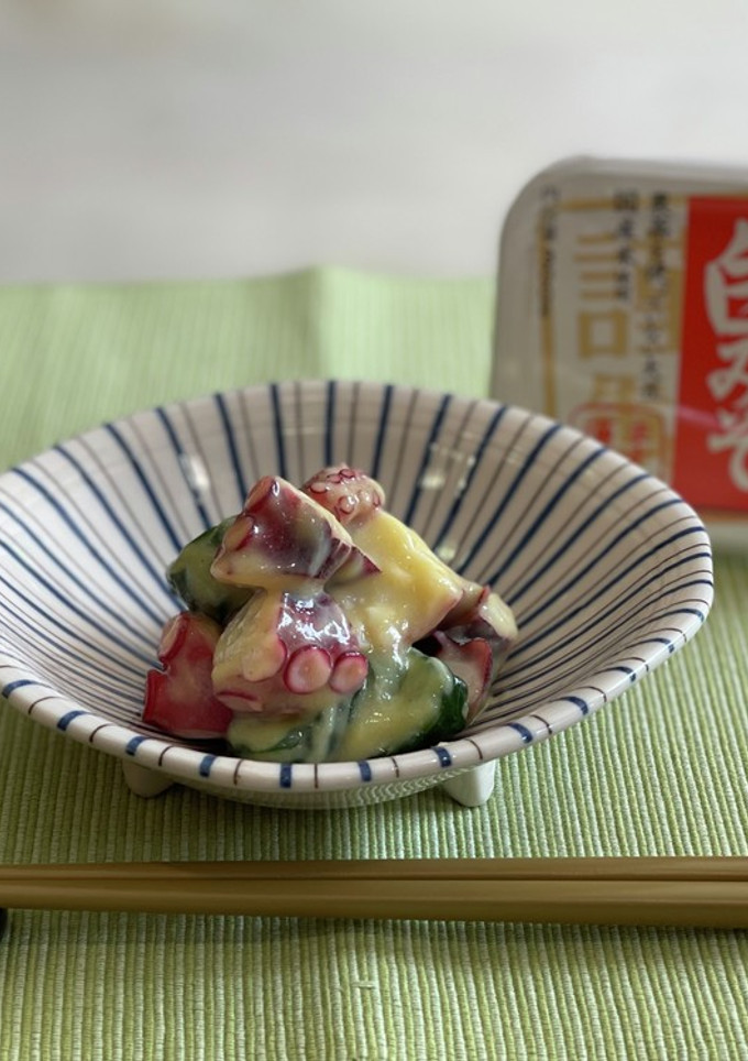タコのからし酢みそ和え-レシピのメイン写真