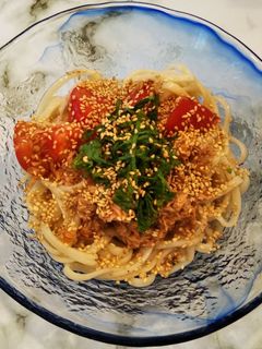 ツナトマト冷やしうどん-レシピのメイン写真