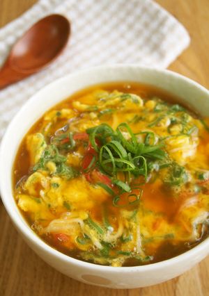 10分で簡単!節約・卵とカニカマの天津飯-レシピのメイン写真