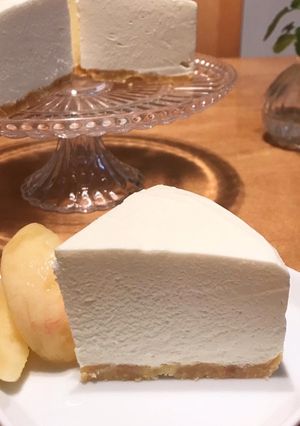 わたしの基本のレアチーズケーキ-レシピのメイン写真