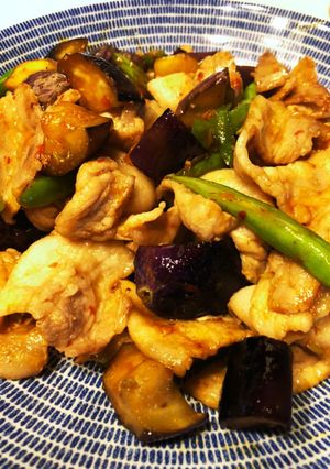 食欲そそる！ナスとインゲンの豚バラ炒め-レシピのメイン写真