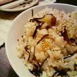 さつまいもと塩昆布の味ご飯