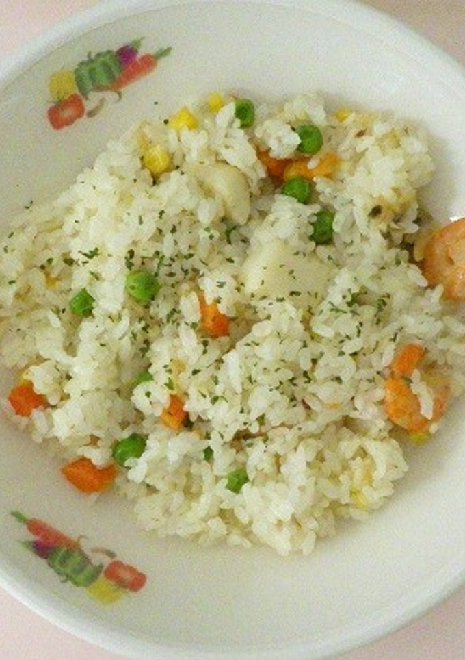 シーフードピラフ　★宇都宮学校給食-レシピのメイン写真