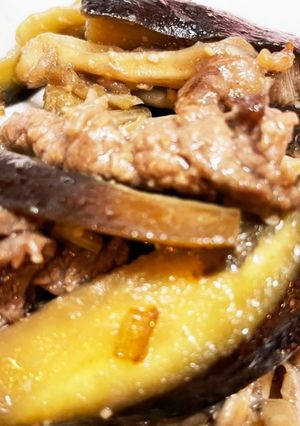 なすと牛肉の甘味噌炒め-レシピのメイン写真