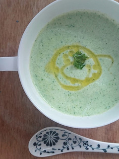 きゅうりと豆乳の冷製スープ-レシピのメイン写真