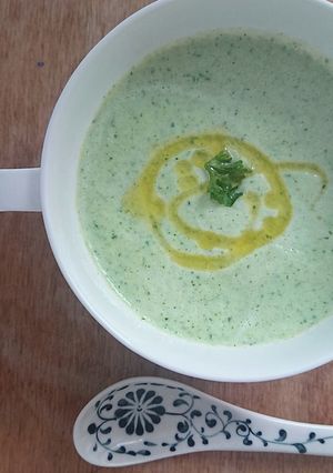 きゅうりと豆乳の冷製スープ-レシピのメイン写真
