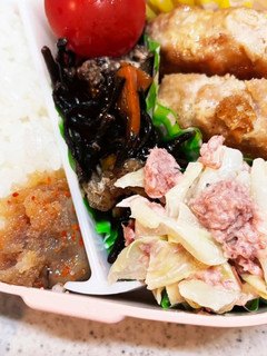 かんたん、キャベツとコンビーフのサラダ-レシピのメイン写真