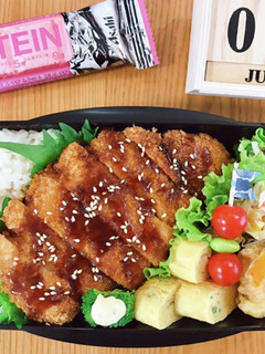 とんかつ弁当 21/7.3-レシピのメイン写真