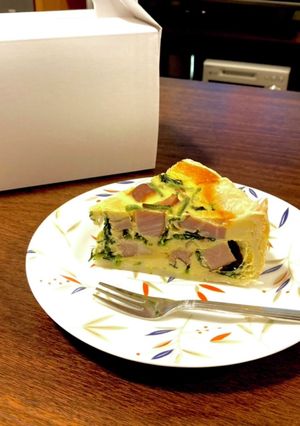 ほうれん草とベーコンの厚焼きキッシュ-レシピのメイン写真