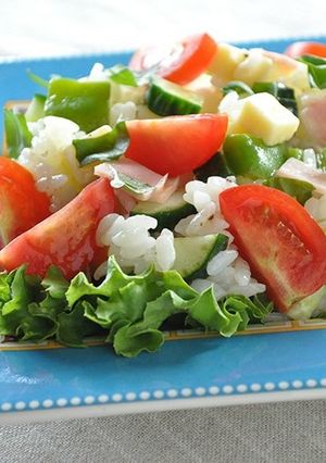 さっぱりと食べられる“ライスサラダ”-レシピのメイン写真