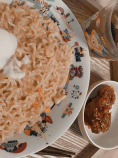 簡単!辛ラーメンキムチ まぜそば-レシピのメイン写真