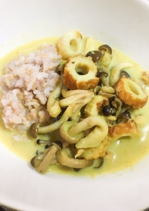 簡単ヘルシー☆竹輪のシーチキン豆乳カレー-レシピのメイン写真