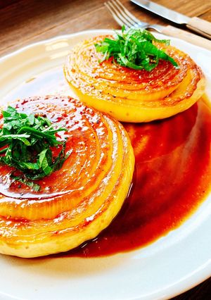 旨み凝縮！甘辛♡玉ねぎステーキ-レシピのメイン写真